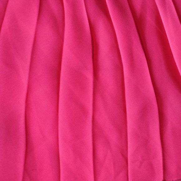 Gossip Girl x Romeo and Juliet‎ Couture Hot Pink Pleated Maxi Skirt Size M - Picture 15 of 16